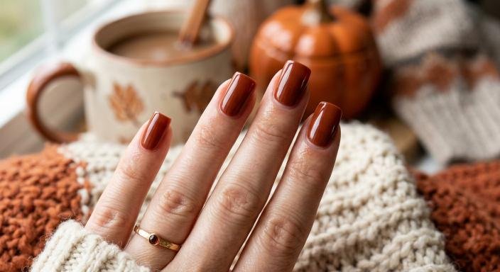 16 Cute Fall Nail Ideas Perfect for Sweater Season