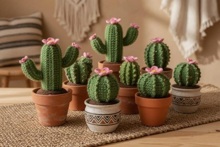 17 Crochet Flowers and Plants Ideas to Make