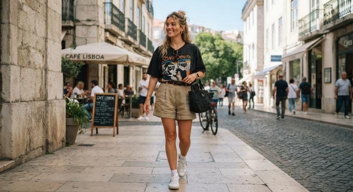 16 Linen Shorts Outfits Perfect for Warm Weather