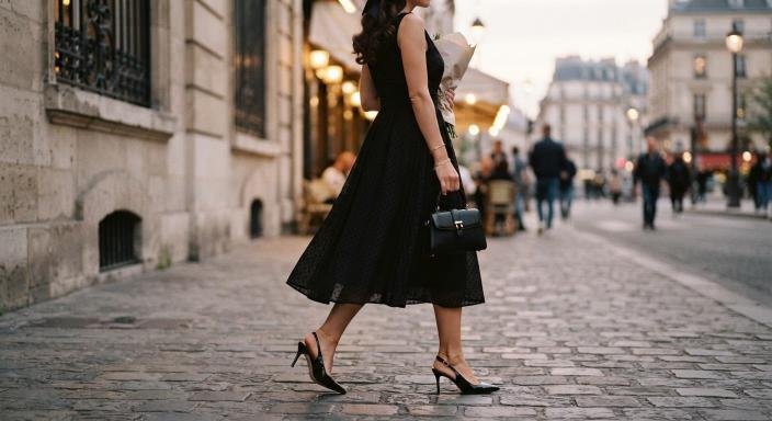 17 Shoes That Always Work With a Black Dress