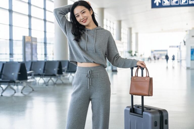 15 Winter Airport Outfits That Look Chic